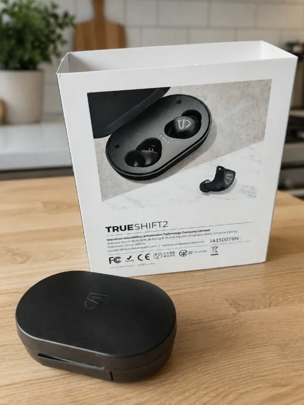 SOUNDPEATS True Shift2 WIRELESS EARBUDS — LIKE NEW CONDITION